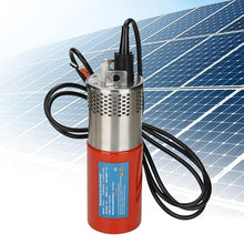 FIERRG Power Pumps Submersible Pump 24V 12L/min 120M Solar Brushless Motor Pump Outdoor Garden Deep Well Bilge Pump Pump Accessories (Size : 24V red)
