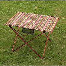 AFPSDLFJDLS Portable Foldable Table Camping Outdoor Furniture Computer Bed Tables Light Folding Desk Picnic Aluminium Alloy