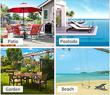 RWGOVLU 2.5M Tilting Garden Parasol Umbrella with Crank Handle & Tilt for Outdoor, Outdoor Sun Shade, UV Protective for Outdoor, Garden and Patio, 24 Ribs