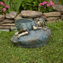 Large Magnesium Fairy Statues for Outdoor Use (Sleeping Fairy "Ivy")