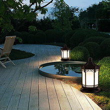 KADELONG V-intage Outdoor Lawn Lights IP65 Waterproof Pillar Light - Garden Floor Mount Path Lights House Courtyard Landscape Deck Patio Porch Outside Lighting Fixture,Chandelier Lighting