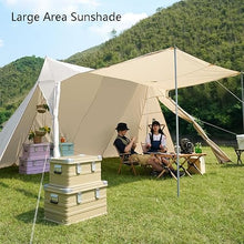 Canopy Tent, Outdoor Camping Pergola, Camping Rainproof Awning, Windproof and Stable, Can Be Used As A Projection Screen,L
