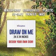 24” x 24” Corrugated Plastic Blank Yard Signs – Perfect for Printers, Crafts and Do It Yourself, 4mm Corrugated Plastic Lawn Signs (250)