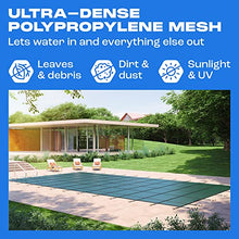 Yankee Pool Safety Inground Pool Cover Green