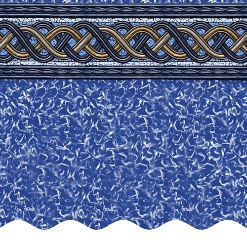 IJOWEEN 28 Feet Round Above Ground Swimming Pool Liner, 25 Gauge Thick