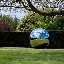 LXLIGHTS RT-OSXE Reflective Garden Gazing Balls, Reflection Beautiful View Christmas Decorations Ball, 1mm Thick Stainless Steel Garden Seamless Hollow Polished Ornaments Sphere, 20 Sizes