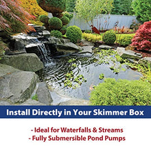 The Pond Guy RapidFlo Submersible Outdoor Water Pump, 3000 GPH