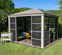 Sojag 10' x 12' Striano Hardtop Gazebo Champagne
