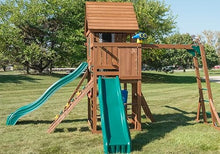 Swing-N-Slide Knightsbridge Plus Swing Set Wood Green