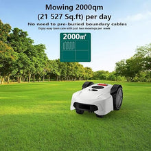 No Boundary Wire Robotic Lawn Mower for a Perfectly maintained Lawn. Easy Setup and installationRTK+Vision Mapping, AI Obstacle Avoidance, UP to 0.78 Acre, APP Control
