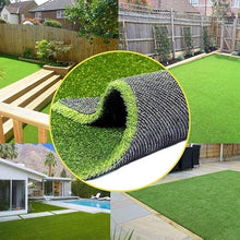 Petgrow Realistic Synthetic Grass Turf 0.8inch Thick Green