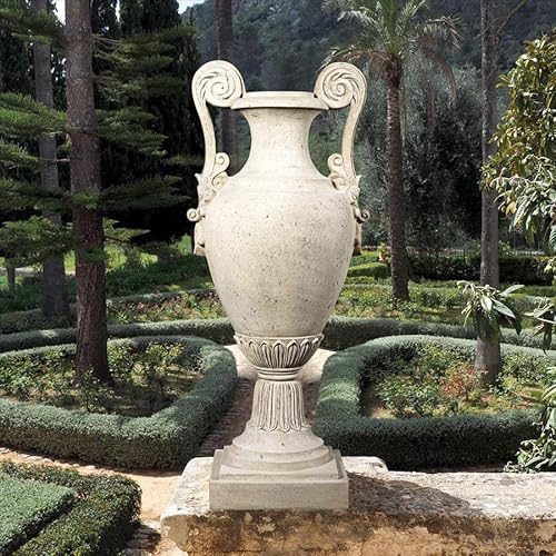 Design Toscano Chateau de Fontainebleau Architectural Garden Urn Roman Stone