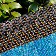 HQQMNY Awning Sun Net with Eyelets 90% Shading Rate Shade Net Garden Umbrella Privacy Screen for Garden Plants Greenhouse(Blue,6m x 19m)