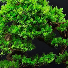 QWERAXZG Hotel Supplies Living Room Home Decoration Green Plant Bonsai Fake Tree Soft Outfit