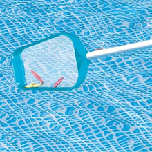 18ft x 52in Frame Above Ground Pool with Pump, Vacuum, & Maintenance Kit