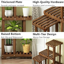 Large Tall Plant Shelf Rack Holder Flower Stand for Patio Porch Balcony Garden,Multi Tier Corner Plant Stand Indoor Outdoor for Multiple Plants (27.5in(L) * 9.8in(W) * 30.3in(H),Yellow)