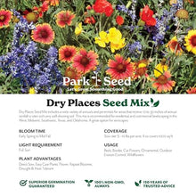 Park Seed Grow Your Own Vibrant Annual and Perennial Wildflower Garden Mixture, Easy to Grow Varieties for Pollinators and Spring Gardens - Dry Places Mix, 10 lbs