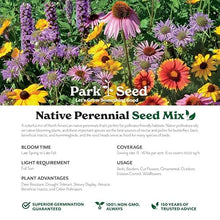 Park Seed Grow Your Own Wildflower Garden Seeds Native Perennial Mix 10 lbs