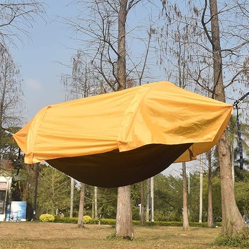 MaGiLL Net Hammock Outdoor Patio Furniture Hammock Tent Camping Network Hiking Hanging Camping Hammock (Color : Argento, Size : 270x140cm) (3 Pack)