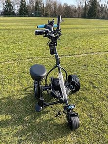 Insanity Golf Electric Golf Trolley with Remote & Slope Control Black/Blue