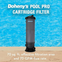 Doheny's Pool Pro Cartridge Filter Tank, 70 Sq. Ft., Above-Ground