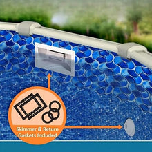 IJOWEEN 27 Foot Overlap Round Above Ground Pool Wall Liner, 25 Gauge Thick