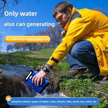 Portable power station, outdoor power station, outdoor power supply, emergency power supply, aluminum air battery, emergency lamp, Al-Air generator lamp, LED lamp (23, watts)