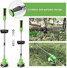 Lawn Mower Electric Lawn Mower 24 V Corded Brush Cutter to Remove Weeds from Trees and Flower beds Grass Cutting Machine for Agricultural Land Lawn ed