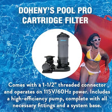 Doheny's Pool Pro Cartridge Filter System, 50 Sq. Ft.
