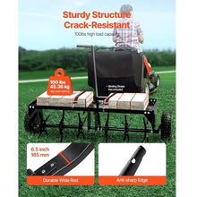 BRAVOYARD New 40-Inch Tow Behind Plug Aerator with Universal Hitch Lawn Aerator Tow Behind