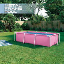 8.5'x5.4'x26 Metal Frame Above Ground Pool with Rectangular Cover