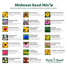 Park Seed Grow Your Own Vibrant Annual and Perennial Wildflower Garden Seeds Mixture, Easy to Grow Varieties for Pollinators and Spring Gardens - Midwest Regional Mix, 10 lbs