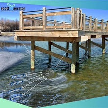 Scott Aerator Slinger De-Icer | 1/3 HP 115V Stainless 100ft Cord