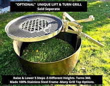 Fire Pit Campfire Ring Large 60" x 16"