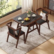 thalo Modern Center Table Rock Slab Outdoor Balcony Tea Table and Chair Three-piece Combination Courtyard Small Tea Table Creative Small Tea Table Coffee End Table