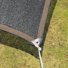 HQQMNY Awning Shade Net, Sun Net with Eyelets, 90% Shading Rate, Shade Net, Garden Umbrella, Privacy Screen for Garden, Plants, Greenhouse (Black,5m x 17m)
