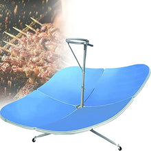 JYETAXDISS Stainless Steel Camping Cooker,Outdoor Integrated Solar Cooker, Camping Fuel Free Stoves Cooker Portable Hiking BBQ Oven Tool,for Outdoor Camping Barbecue Cooking